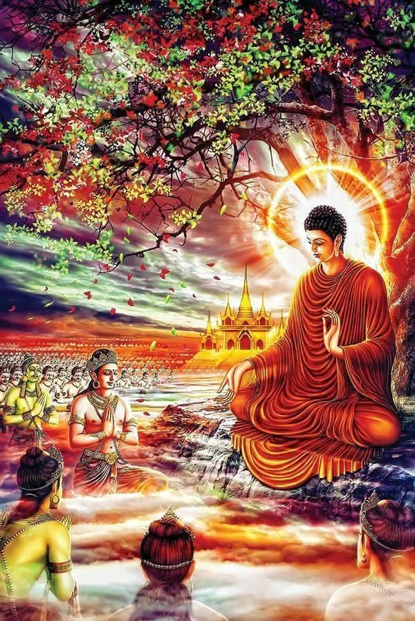 Đức Phật thuyết pháp